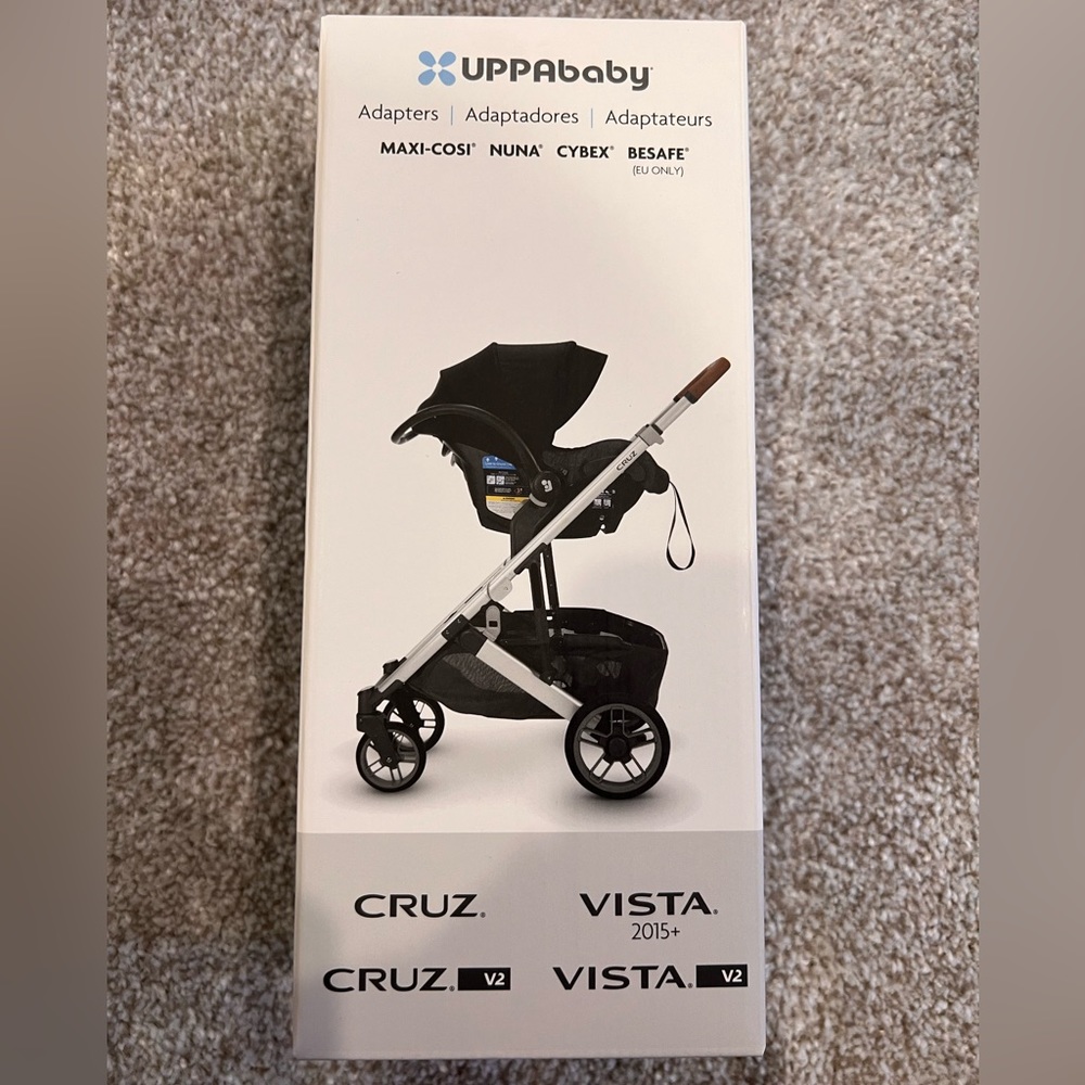 Uppababy Adapters for stroller car seats: maxi-cosi,Nuna, cyber,besafe